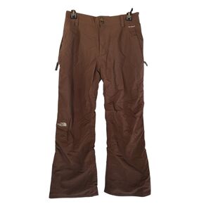 The North Face Girls XL (18) HyVent Insulated Snow Pants - Brown